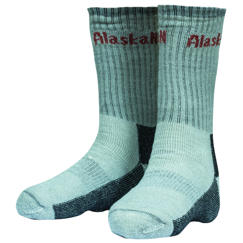 Šiltos kojinės Alaskan grey