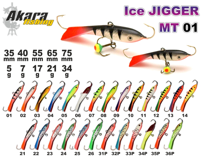 Balansyrai Ice Jigger MT- 01