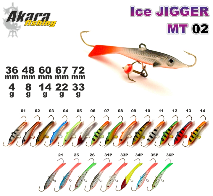 Balansyrai Ice Jigger MT- 02