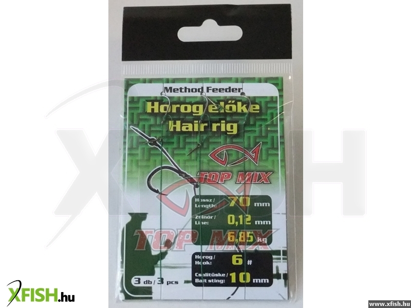 Kabliukai Method Feeder Hook Length with Bait Stig #4/10mm