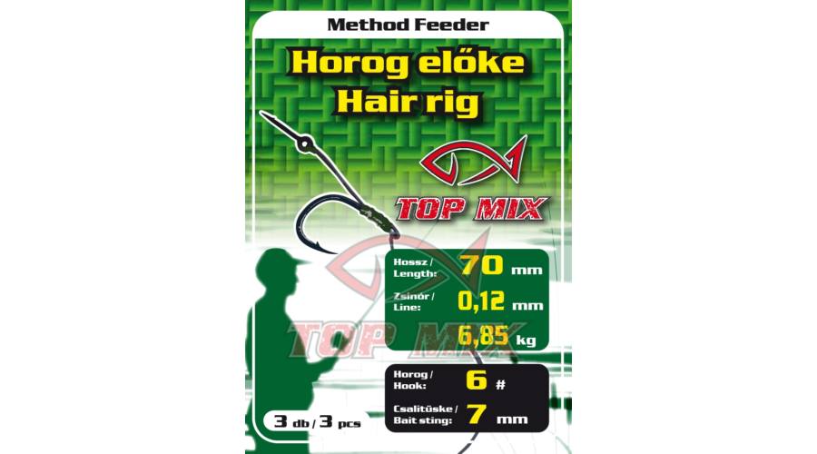 Kabliukai Method Feeder Hook Length with Bait Stig #6/7mm 