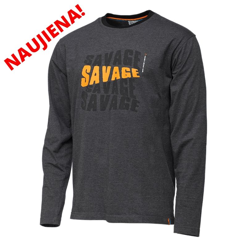 Marškinėliai SG Simply Savage Logo-Tee Long Sleeve