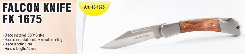 Peilis / Falkon Knife FK 1675