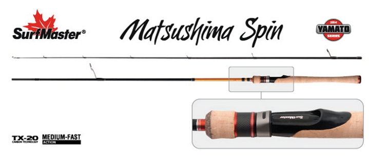 Spiningas SURF MASTER «MATSUSHIMA Spin TX-20» 