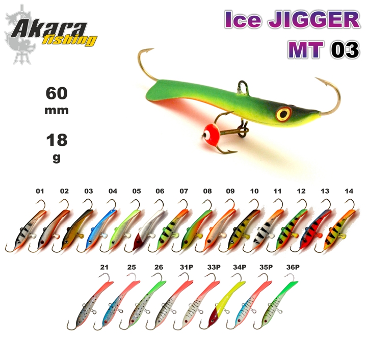 Balansyrai Ice Jigger MT 03