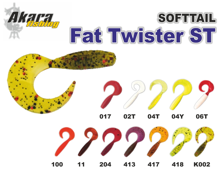 Guminukai AKARA SOFTTAIL Fat Twister ST 25