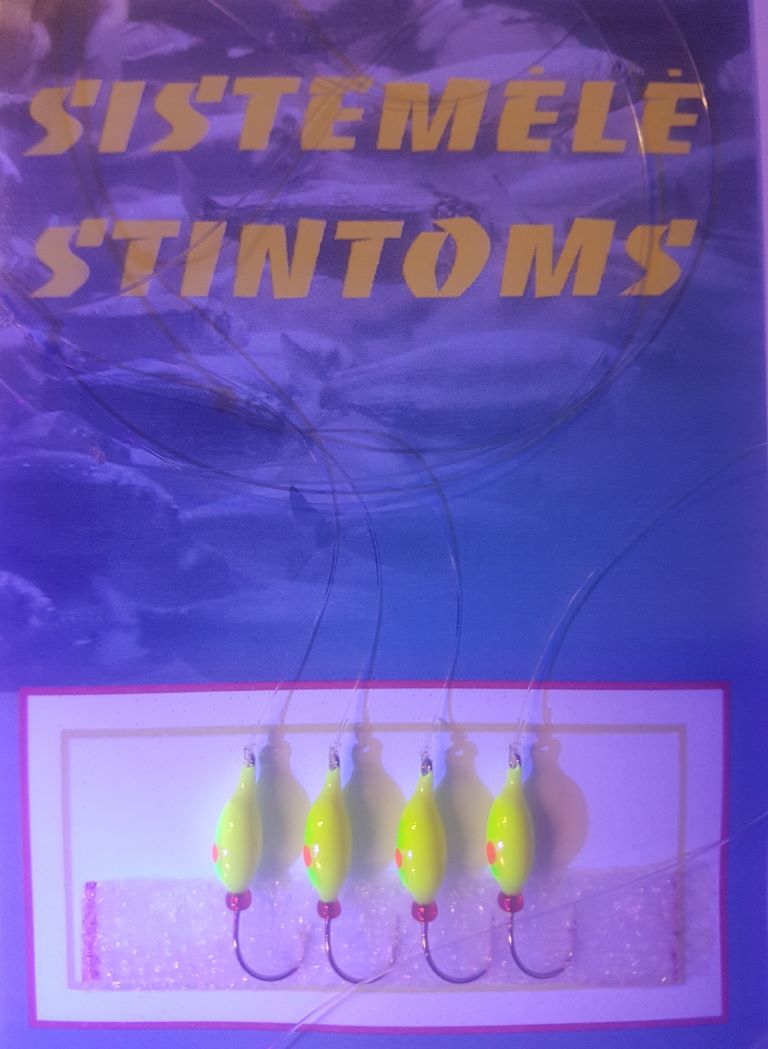 Sistemėlė STINTOMS 4 su orandžinių taškeliu
